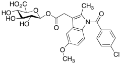 Indomethacin Acyl-&beta;-D-glucuronide
