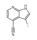 3-Iodo-1h-pyrrolo[2,3-b]pyridine-4-carbonitrile