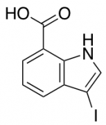 3-Iodo-1H-indole-7-carboxylic Acid