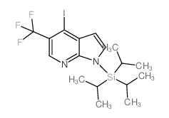 4-Iodo-5-(trifluoromethyl)-1-(triisopropylsilyl)-1h-pyrrolo[2,3-b]pyridine