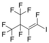 1-Iodononafluoro(3-methylbut-1-ene)