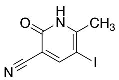 5-Iodo-6-methyl-2-oxo-1,2-dihydro-pyridine-3-carbonitrile