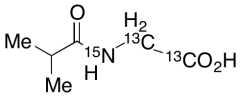 N-Isobutyrylglycine-13C2,15N