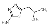 5-Isobutyl-[1,3,4]thiadiazol-2-ylamine