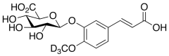 Isoferulic Acid-d3 3-O-&beta;-D-Glucuronide
