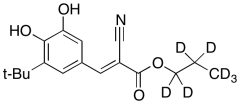n-Propyl (2E)-2-Cyano-3-(3,4-dihydroxy-5-nitrophenyl)prop-2-enoate-d7