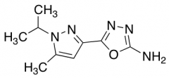 5-(1-isopropyl-5-methyl-1H-pyrazol-3-yl)-1,3,4-oxadiazol-2-amine
