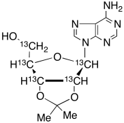 2&rsquo;,3&rsquo;-Isopropylidene Adenosine-13C5