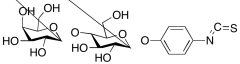 4-​Isothiocyanatophenyl 4-​O-​&beta;-​D-​Galactopyranosyl-&beta;-​D-​Glucopyr