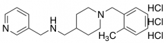 {[1-(2-Methylbenzyl)piperidin-4-yl]methyl}-(pyridin-3-ylmethyl)amine Trihydrochloride