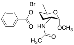 Methyl 2-(Acetylamino)-6-bromo-2,3,6-trideoxy-&alpha;-D-ribo-hexopyranoside 4-Benzoate