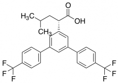2-(S)-(3,5-Bis(4-(trifluoromethyl)phenyl)phenyl)-4-methylpentanoic Acid