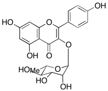 Kaempferol 3-O-&alpha;-L-Rhamnoside