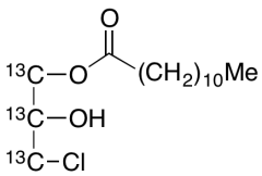 rac 1-Lauroyl-3-chloropropanediol-13C3