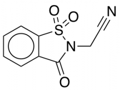 (1,1,3-Trioxo-1,3-dihydro-1LAMBDA6-benzo[D]isothiazol-2-yl)-acetonitrile