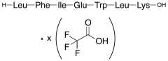Leucyl-Phenylalanyl-Isoleucyl-Glutamyl-Tryptophyl-Leucyl-Lysine xTFA Salt