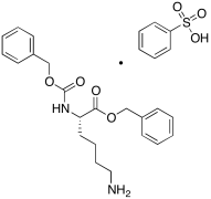 N&alpha;-Z-L-Lysine Benzyl Ester Benzenesulfonate Salt