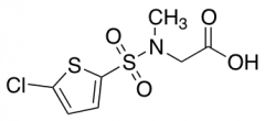 2-(N-Methyl5-chlorothiophene-2-sulfonamido)acetic Acid
