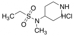 N-methyl-N-(piperidin-4-yl)ethane-1-sulfonamide hydrochloride