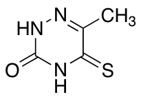 6-methyl-5-sulfanylidene-2,3,4,5-tetrahydro-1,2,4-triazin-3-one