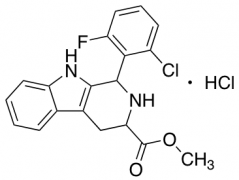Methyl 1-(2-Chloro-6-fluorophenyl)-2,3,4,9-tetrahydro-1H-beta-carboline-3-carboxylate Hydr