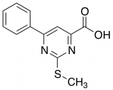 2-(METHYLTHIO)-6-PHENYLPYRIMIDINE-4-CARBOXYLIC Acid