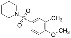1-[(4-METHOXY-3-METHYLPHENYL)SULPHONYL]PIPERIDINE