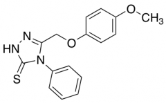 5-[(4-Methoxyphenoxy)methyl]-4-phenyl-2,4-dihydro-3H-1,2,4-triazole-3-thione