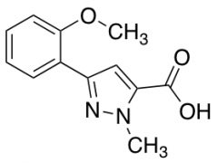 3-(2-Methoxyphenyl)-1-methyl-1H-pyrazole-5-carboxylic Acid