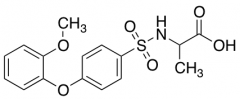 ((4-(2-Methoxyphenoxy)phenyl)sulfonyl)alanine