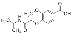 3-Methoxy-4-{[(propan-2-yl)carbamoyl]methoxy}benzoic Acid