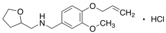 {[3-Methoxy-4-(prop-2-en-1-yloxy)phenyl]methyl}(oxolan-2-ylmethyl)amine Hydrochloride