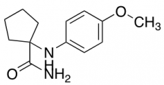 1-[(4-Methoxyphenyl)amino]cyclopentane-1-carboxamide