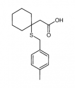 beta-(4-Methylbenzylsulfanyl)-beta,beta-cyclopentamethylene-propionic Acid