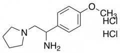 1-(4-methoxyphenyl)-2-(pyrrolidin-1-yl)ethan-1-amine dihydrochloride