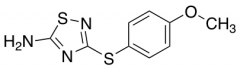 3-[(4-methoxyphenyl)sulfanyl]-1,2,4-thiadiazol-5-amine