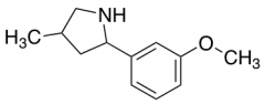 2-(3-methoxyphenyl)-4-methylpyrrolidine