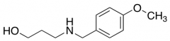 3-{[(4-methoxyphenyl)methyl]amino}propan-1-ol
