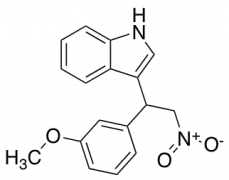 3-[1-(3-Methoxyphenyl)-2-nitroethyl]-1H-indole