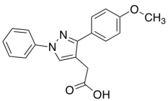 2-[3-(4-Methoxyphenyl)-1-phenyl-1H-pyrazol-4-yl]acetic Acid