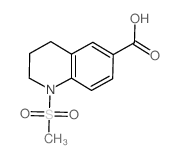 1-Methanesulfonyl-1,2,3,4-tetrahydro-quinoline-6-carboxylic acid