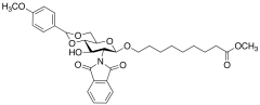 8-Methoxycarbonyloctyl-2-deoxy-2-phthalimido-4,6-O-(methoxybenzylidene)-&beta;-D-gluco