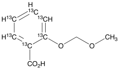 (O-Methoxymethyl) salicylic Acid (phenyl-13C6)