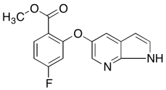 Methyl 4-Fluoro-2-{1H-pyrrolo[2,3-b]pyridin-5-yloxy}benzoate