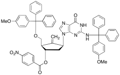 (1S,2R,4S)-2-(((4-Methoxyphenyl)diphenylmethoxy)methyl)-4-(2-(((4-methoxyphenyl)diphenylme
