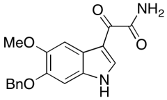 5-Methoxy-&alpha;-oxo-6-(phenylmethoxy)-1H-indole-3-acetamide
