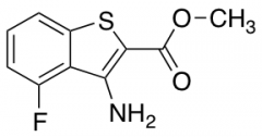 methyl 3-amino-4-fluoro-1-benzothiophene-2-carboxylate