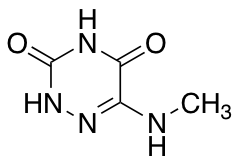 6-(methylamino)-2,3,4,5-tetrahydro-1,2,4-triazine-3,5-dione
