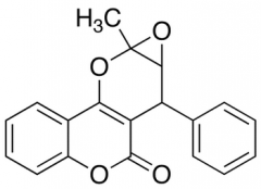rac-2-Methyl-2,3-epoxy-4-phenyl-4H-pyrano[3,2-c]benzopyran-5-one