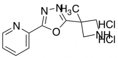 2-[5-(3-Methylazetidin-3-yl)-1,3,4-oxadiazol-2-yl]pyridine Dihydrochloride